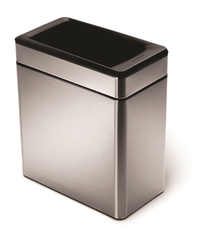 GuestSupply US | Simplehuman 10.4 Quart Profile Open Wastebasket